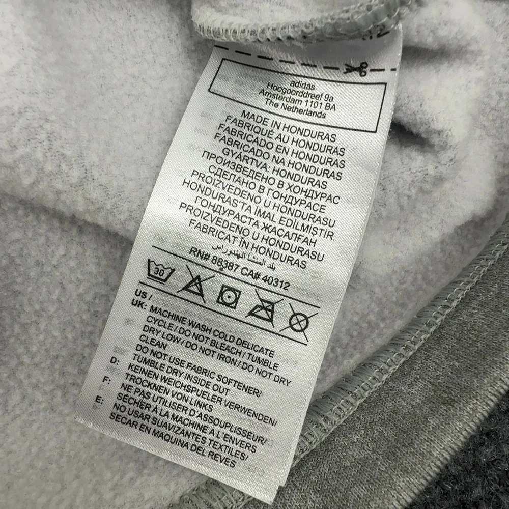 Massachusetts Football Adidas Pullover Mens XL Gray Polyester Aeroready Sporty
